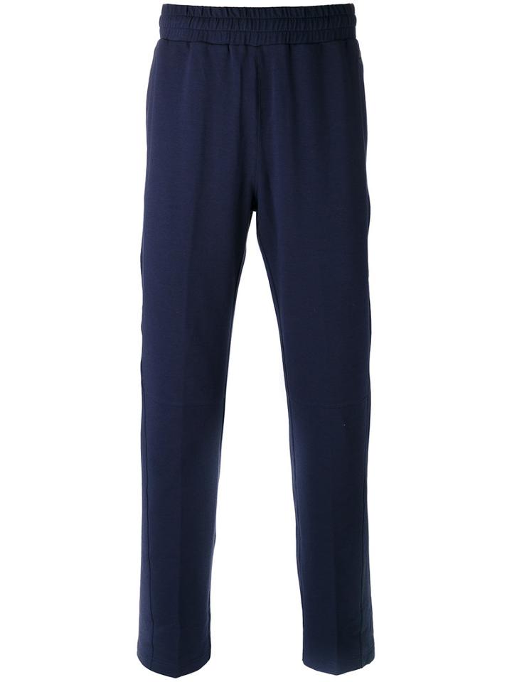 Z Zegna - Straight Leg Trousers - Men - Cotton/spandex/elastane/modal - L, Blue, Cotton/spandex/elastane/modal
