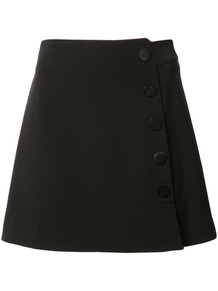 Misha Nonoo - Austen Skirt - Women - Polyester/spandex/elastane - Xs, Black, Polyester/spandex/elastane