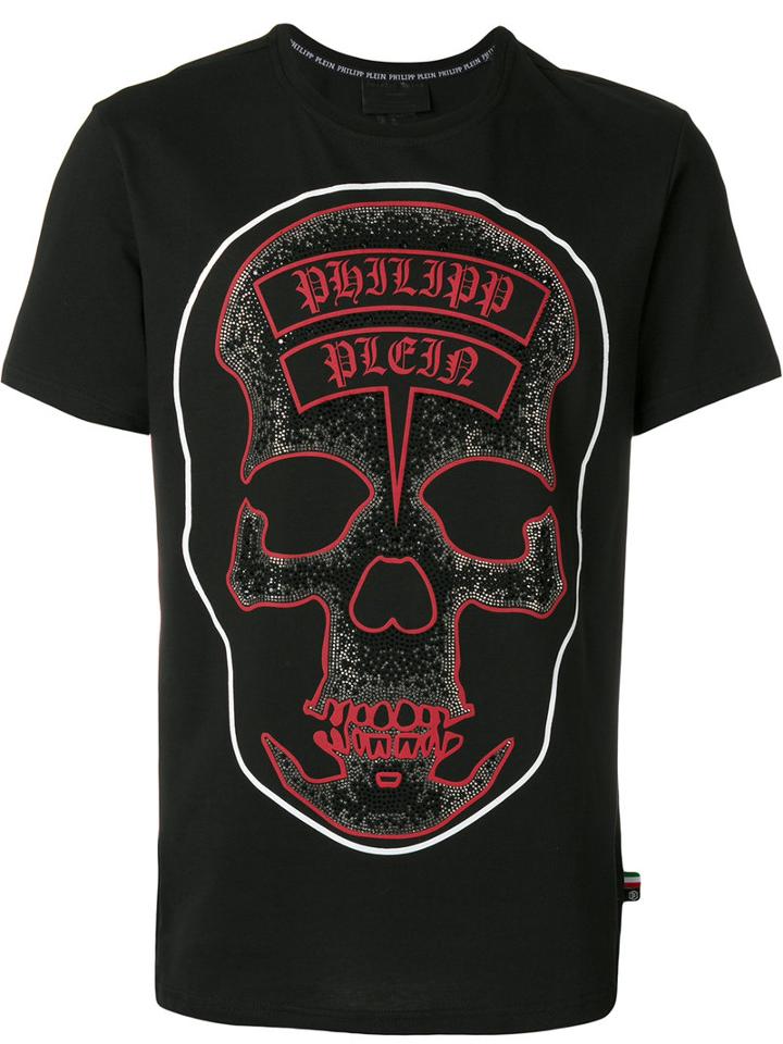 Philipp Plein - Sata T-shirt - Men - Cotton - Xxl, Black, Cotton