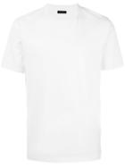 Z Zegna Plain T-shirt, Men's, Size: Xxl, White, Cotton