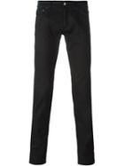 Dolce & Gabbana Slim Fit Jeans, Men's, Size: 54, Black, Cotton/spandex/elastane
