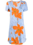 Vans Floral Print Dress - Blue