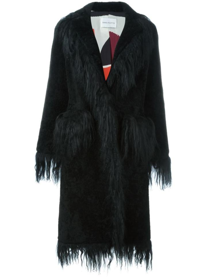 Saks Potts Oversized Fur Coat