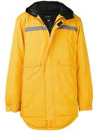Not Guilty Homme Branded Long Parka - Yellow