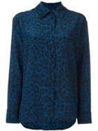 Christian Wijnants 'tomsa' Shirt, Women's, Size: Small, Blue, Silk Crepe