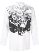 Junya Watanabe Comme Des Garçons - Printed Shirt - Men - Linen/flax - L, White, Linen/flax