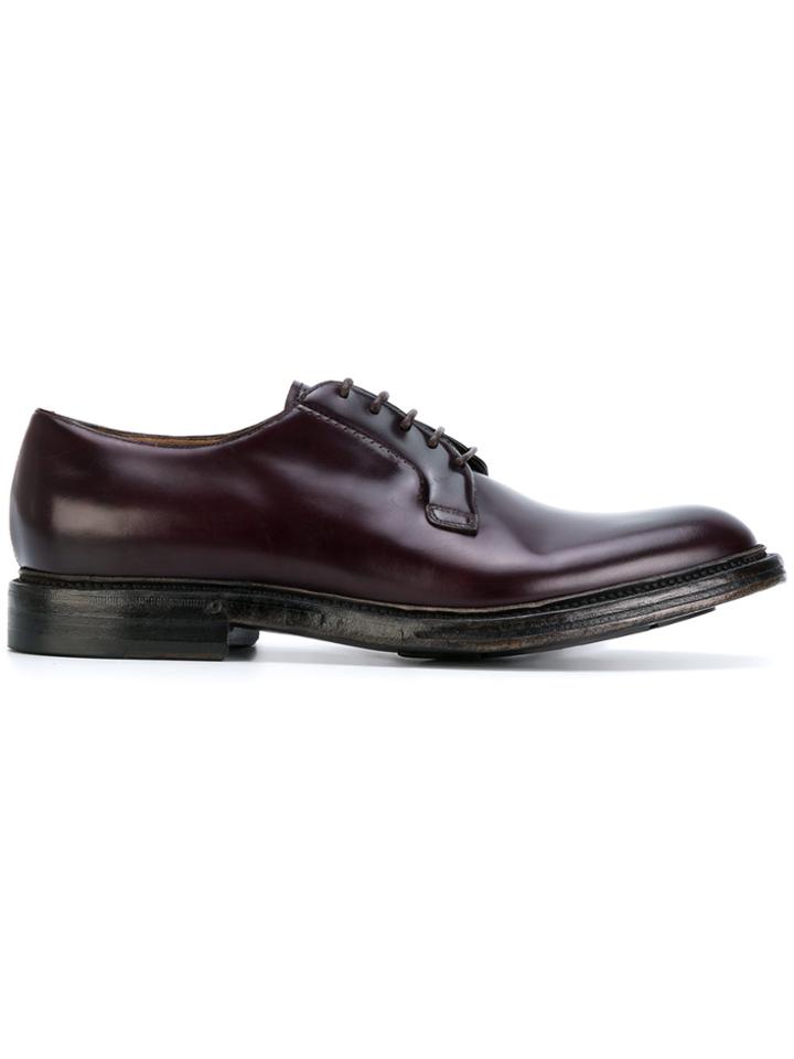 Silvano Sassetti Classic Derby Shoes - Brown