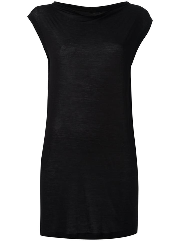 Rick Owens Drkshdw Sleeveless Top - Black