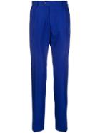 Casablanca Tailored Straight-leg Trousers - Blue