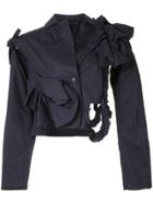 Roberts Wood Structured Fitted Jacket - Blue