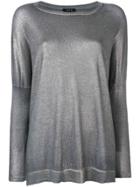 Avant Toi Metallic Jersey - Silver