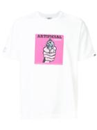 Fuct 'artificial' Print T-shirt, Men's, Size: Medium, White, Cotton