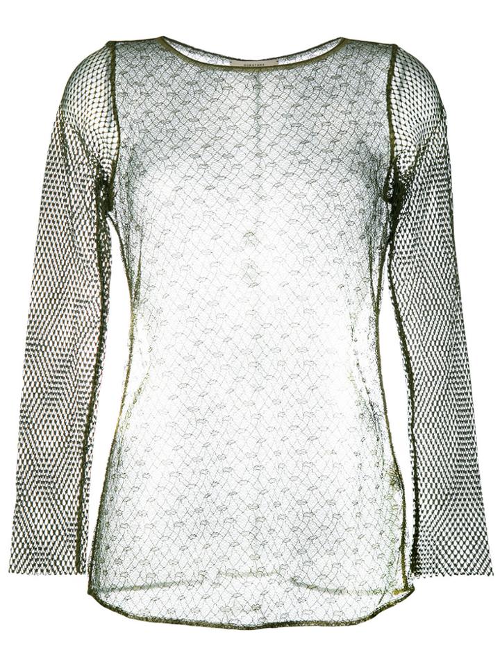 Dorothee Schumacher Mesh Top - Green