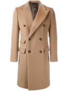Marc Jacobs Double Breasted Coat, Men's, Size: 48, Nude/neutrals, Camel Hair/viscose/cotton