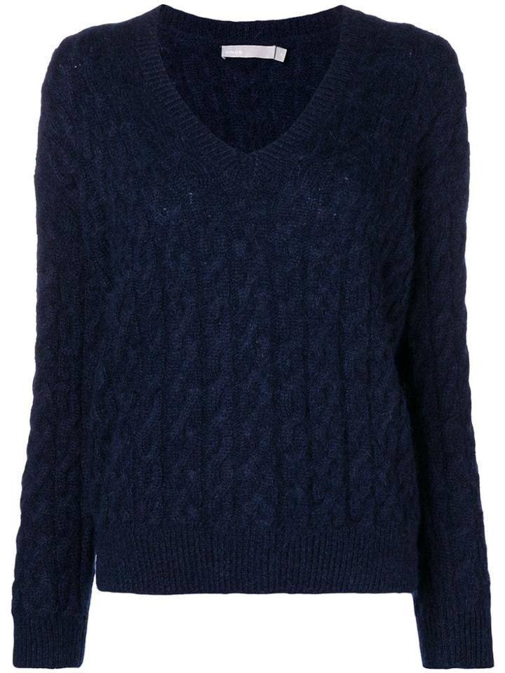 Vince V-neck Sweater - Blue