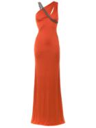 Tufi Duek Long Party Dress - Red