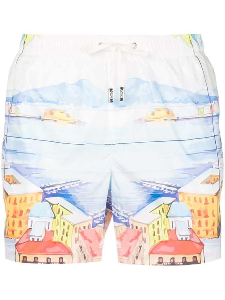 Fefè Napoli Swim Shorts - Multicolour