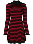 Red Valentino Hooped Skater Dress