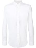Giorgio Armani - Slim-fit Shirt - Men - Cotton/polyamide/spandex/elastane - 39, White, Cotton/polyamide/spandex/elastane