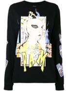 P.a.m. Alien Print Sweatshirt - Black