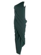 Vivienne Westwood Anglomania Draped One-shoulder Dress - Green