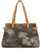 Louis Vuitton Pre-owned Batignolles Floral Shoulder Bag - Brown
