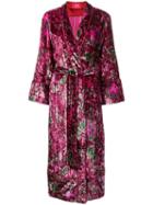 F.r.s For Restless Sleepers Belted Kimono Coat - Pink