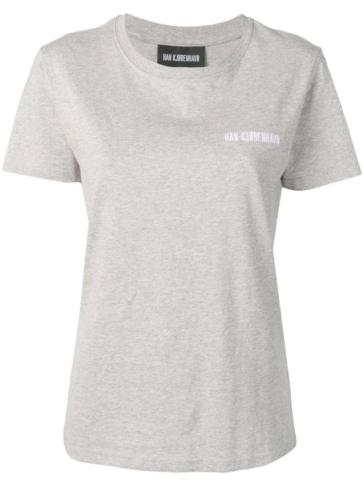 Han Kj0benhavn Logo T-shirt - Grey