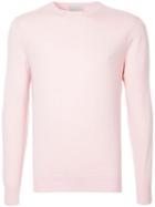 Gieves & Hawkes Crew Neck Jumper - Pink