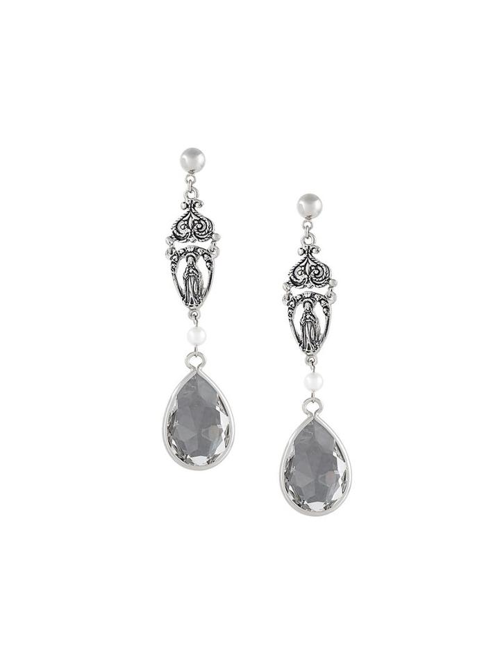 Givenchy 'madonna' Earrings, Women's, Metallic