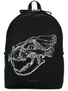 Alexander Mcqueen Lion Skull Print Backpack