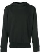 Fendi Bag Bugs Eyes Hooded Sweatshirt - Black