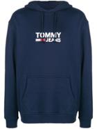 Tommy Jeans Logo Hoodie - Blue