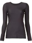 Lareida Stretch Long-sleeve T-shirt, Women's, Size: Small, Grey, Polyamide/spandex/elastane