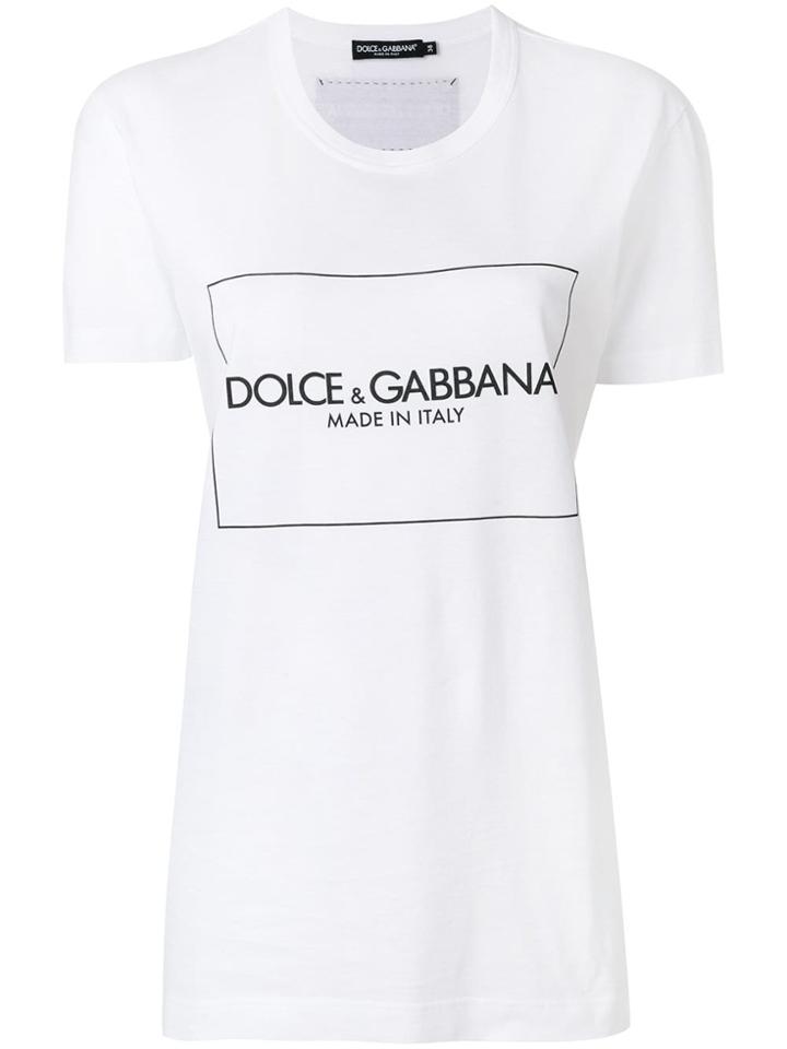Dolce & Gabbana Branded T-shirt - Unavailable