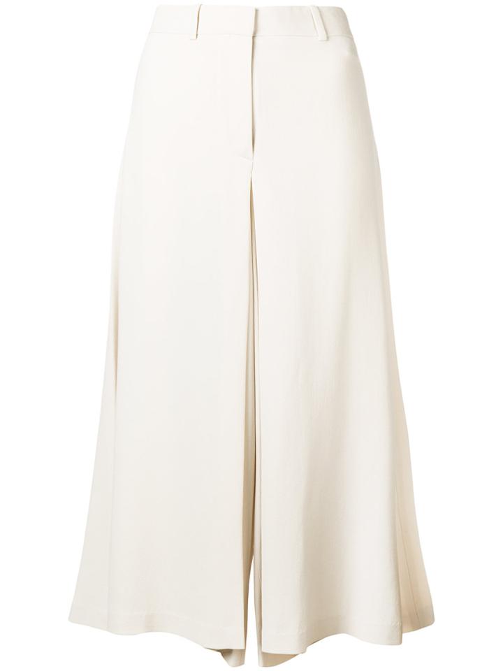Theory Wide Leg Culottes - White