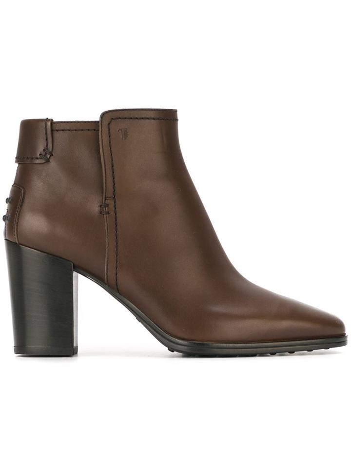 Tod's Zipped Ankle Boots