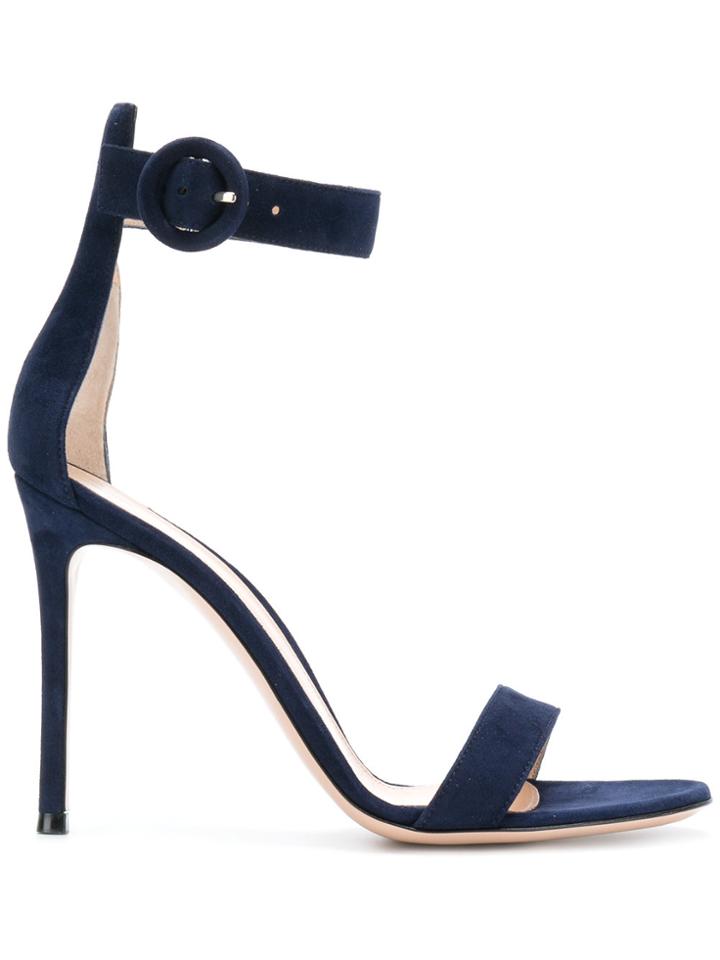 Gianvito Rossi Portofino 105 Sandals - Blue