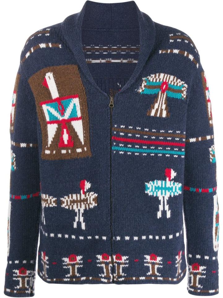Fortela Django Cardigan - Blue