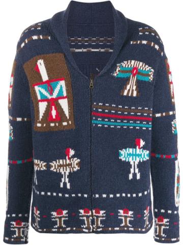 Fortela Django Cardigan - Blue