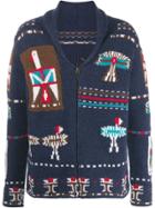 Fortela Django Cardigan - Blue
