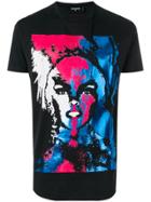 Dsquared2 Graphic Print T-shirt - Black