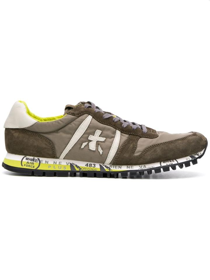 White Premiata Prince Sneakers - Grey