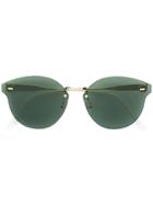 Retrosuperfuture Tuttolente Panama Sunglasses - Green