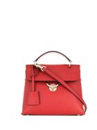 Salvatore Ferragamo Colour Block Tote Bag - Red