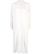Uma Wang Long Shirt Dress - White