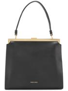 Mansur Gavriel Snap Frame Tote - Black