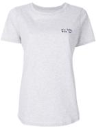 Chinti & Parker Kiss Me T-shirt - Grey