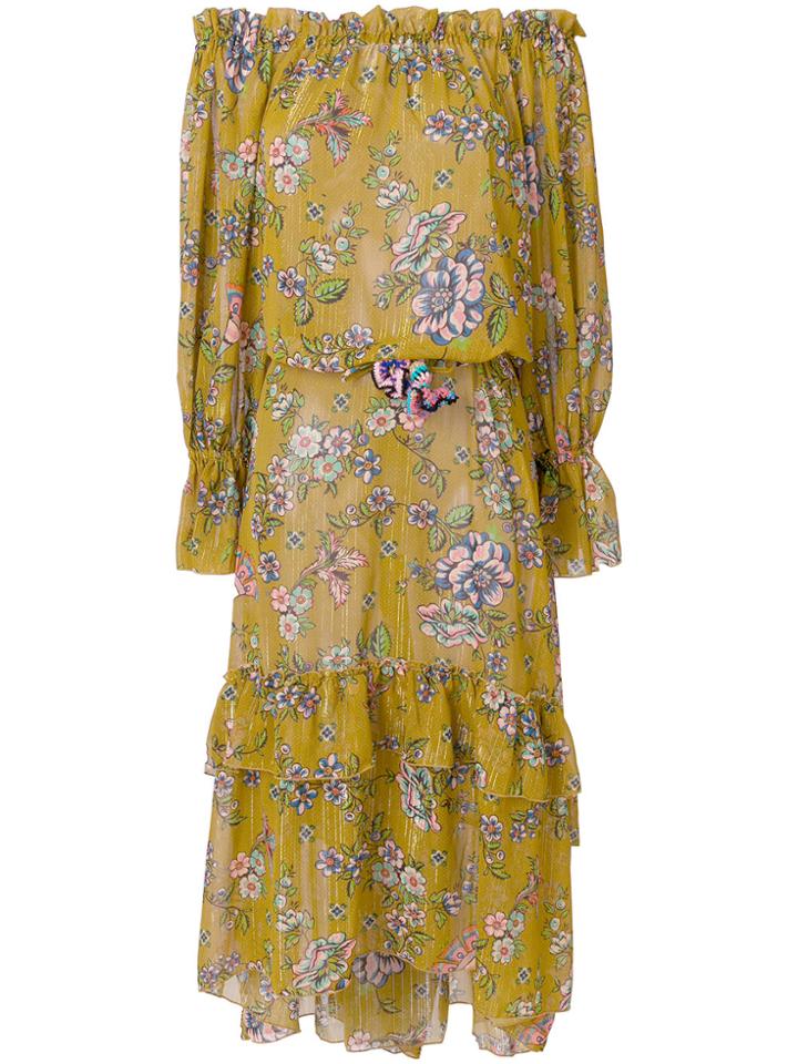 Anjuna Sofia Puffy Dress - Green