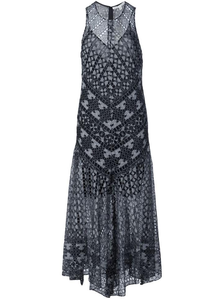 Veronica Beard Flared Lace Dress